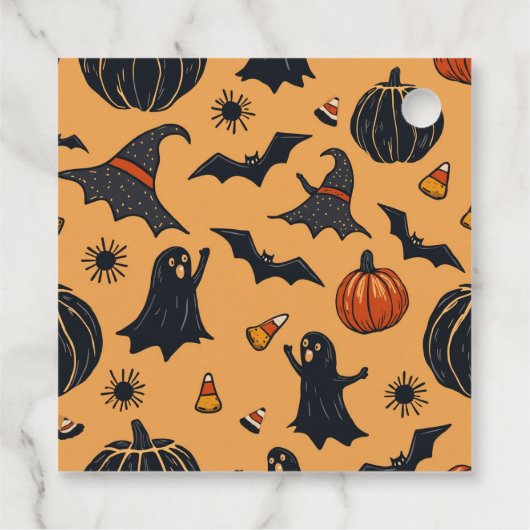 Halloween Gift Labels - Perfect voor Party Favors! (Achterkant)