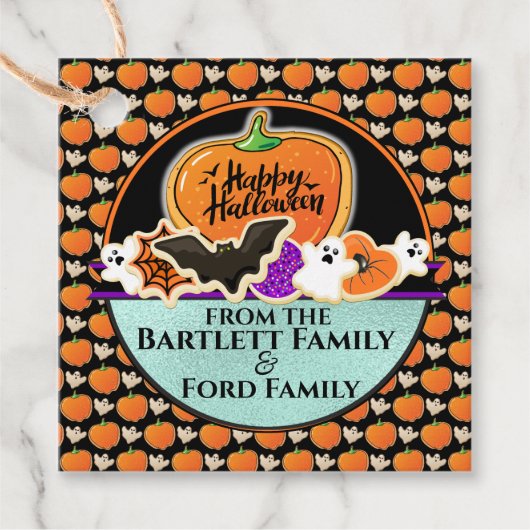 Halloween Gift Labels - Zie Terug (Voorkant)