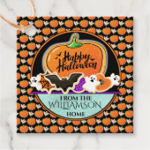 Halloween Gift Labels - Zie Terug (Voorkant)