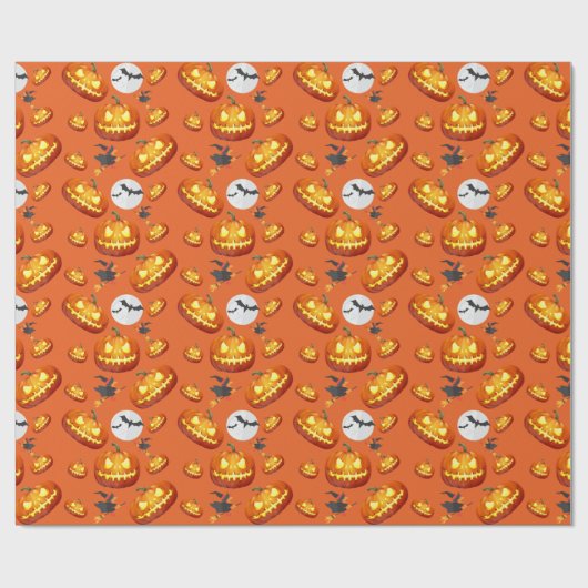 Halloween Gift-Ready Cadeaupapier (Vlak)