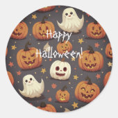 Halloween Gift Ronde Sticker (Voorkant)