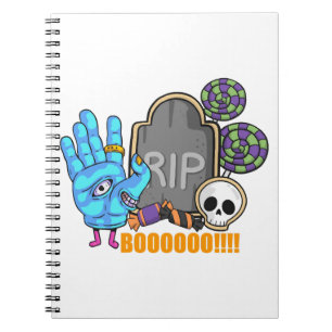 Halloween Gift Shirt Nachtmerrie Voor Kerstmis Notitieboek