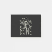 Halloween Gift | Slecht naar Da Bone Post-it® Notes (Voorkant)