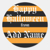 Halloween Gift Sticker (Voorkant)