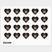 Halloween Gift This Is My Halloween Costume Hart Sticker (Vel)