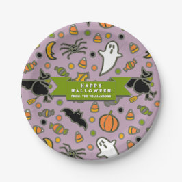 Halloween Gift Treats Papieren Bordje