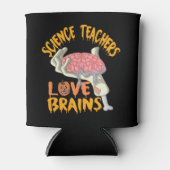 Halloween Gift voor Wetenschapsdocenten Grappig T- Blikjeskoeler (Voorkant)