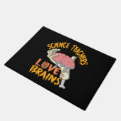 Halloween Gift voor Wetenschapsdocenten Grappig T- Deurmat (Schuin)