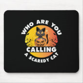 Halloween Gift | Who Are You Calling A Cat Muismat (Voorkant)