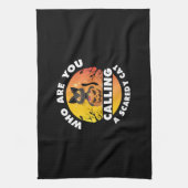 Halloween Gift | Who Are You Calling A Cat Theedoek (Verticaal)