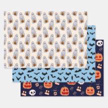 Halloween Gift Wrap (reeks van 3)