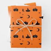 Halloween Gift Wrapping Paper (In situ)