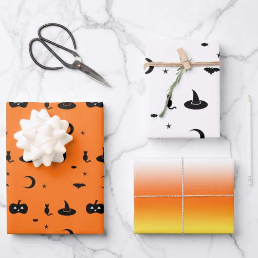 Halloween Gift Wrapping Paper (Voorkant)