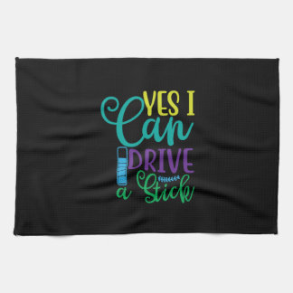 Halloween Gift Yes I Can Drive A Stick Theedoek