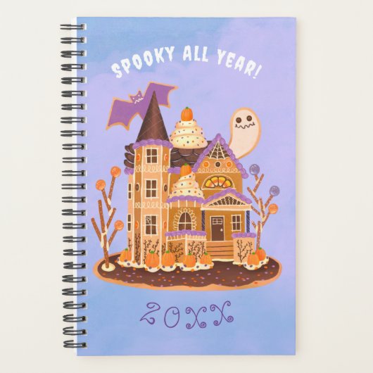 Halloween Gingerbread Haunted House Planner (Voorkant)