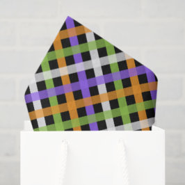 Halloween Gingham 1.2 Tissuepapier