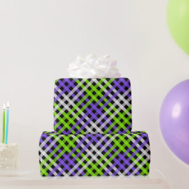 Halloween Gingham 4.2 Cadeaupapier
