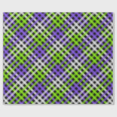 Halloween Gingham 4.2 Cadeaupapier (Vlak)
