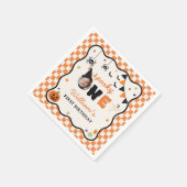 Halloween Gingham Verjaardagsservetten Servet (Hoek)