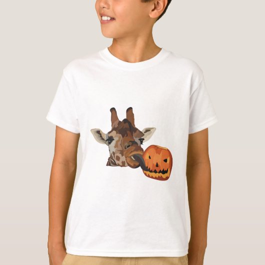 Halloween Giraffe T-shirt (Voorkant)