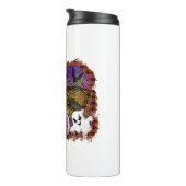 Halloween Giraffe Thermosbeker (Geroteerd rechts)