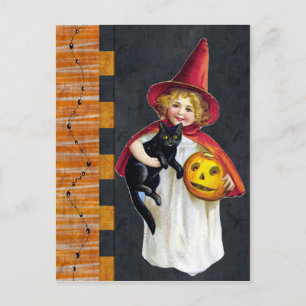 Halloween Girl Briefkaart