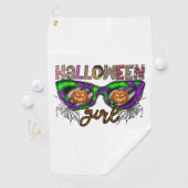 Halloween Girl Golfhanddoek (Insitu)