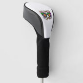 Halloween Girl Golfheadcover (Schuin)