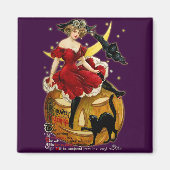 Halloween Girl Magneet (Voorkant)