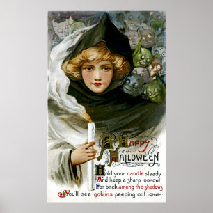 Halloween Girl Poster