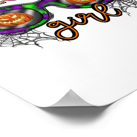 Halloween Girl Poster (Hoek)