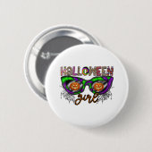 Halloween Girl Ronde Button 5,7 Cm (Voorkant /achterkant)