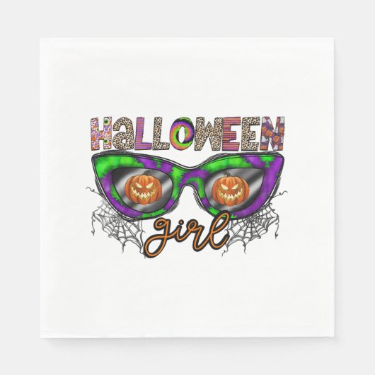 Halloween Girl Servet (Voorkant)