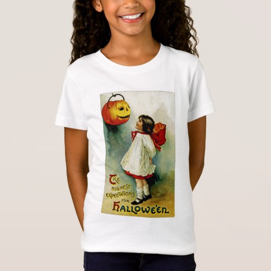 Halloween Girl T-shirt (Voorkant)