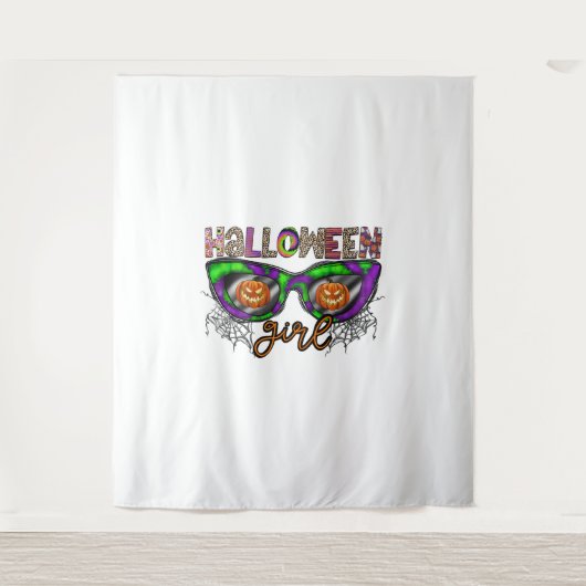 Halloween Girl Wandkleed (Voorkant)