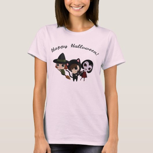 Halloween Girls T-shirt (Voorkant)