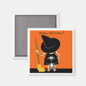 Halloween Gladys Magneet (Voorkant / Achterkant)