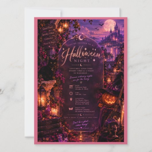 Halloween Glam Nacht (Voorkant)