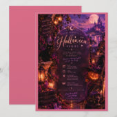 Halloween Glam Nacht (Voorkant / Achterkant)