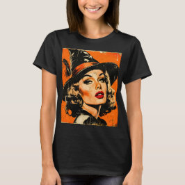 Halloween Glam Witch T-shirt