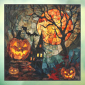 Halloween Glas in lood Art Window Clings Raamsticker (Vel 3)