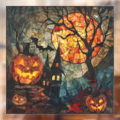 Halloween Glas in lood Art Window Clings Raamsticker (Vel 2)