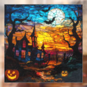 Halloween Glas in lood Art Window Clings Raamsticker (Vel 2)