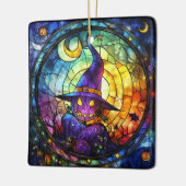 Halloween Glas in lood Steampunk Ornament (Links)
