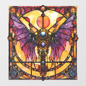 Halloween Glas in lood Steampunk Window Cling Raamsticker (Vel)