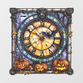 Halloween Glas in lood Steampunk Window Cling Raamsticker (Vel)