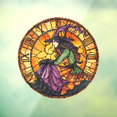 Halloween Glas in lood Steampunk Window Cling Raamsticker (Vel 3)