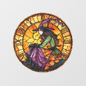 Halloween Glas in lood Steampunk Window Cling Raamsticker (Vel)