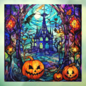 Halloween Glas in lood Window Cling Raamsticker (Vel 3)