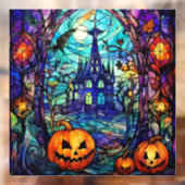 Halloween Glas in lood Window Cling Raamsticker (Vel 2)